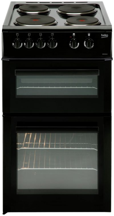 Beko - BD533AK Double - Electric Cooker - Black